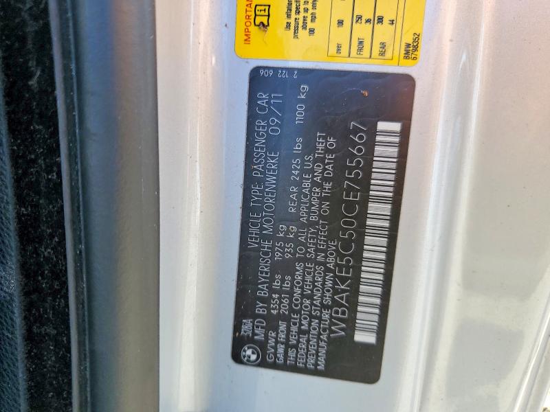 Продажа на аукционе авто 2012 Bmw 328, vin: WBAKE5C50CE755667, номер лота: 47580036