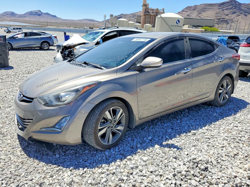 50957746 :رقم المزاد ، 5NPDH4AE7FH607519 vin ، 2015 Hyundai Elantra مزاد بيع