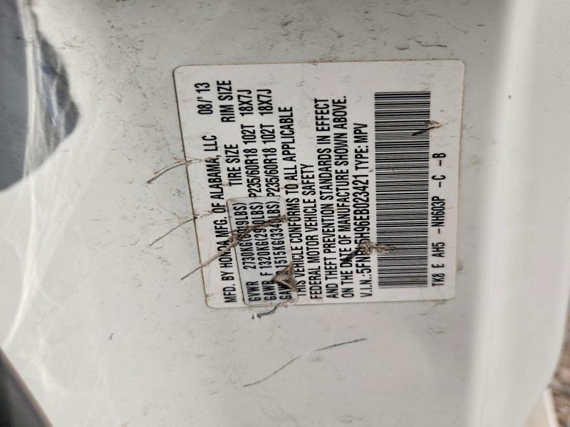 2014 Honda Odyssey მანქანა იყიდება აუქციონზე, vin: 5FNRL5H96EB023421, აუქციონის ნომერი: 51483636