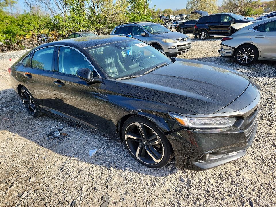 2021 Honda Accord მანქანა იყიდება აუქციონზე, vin: 1HGCV1F45MA042633, აუქციონის ნომერი: 49233966