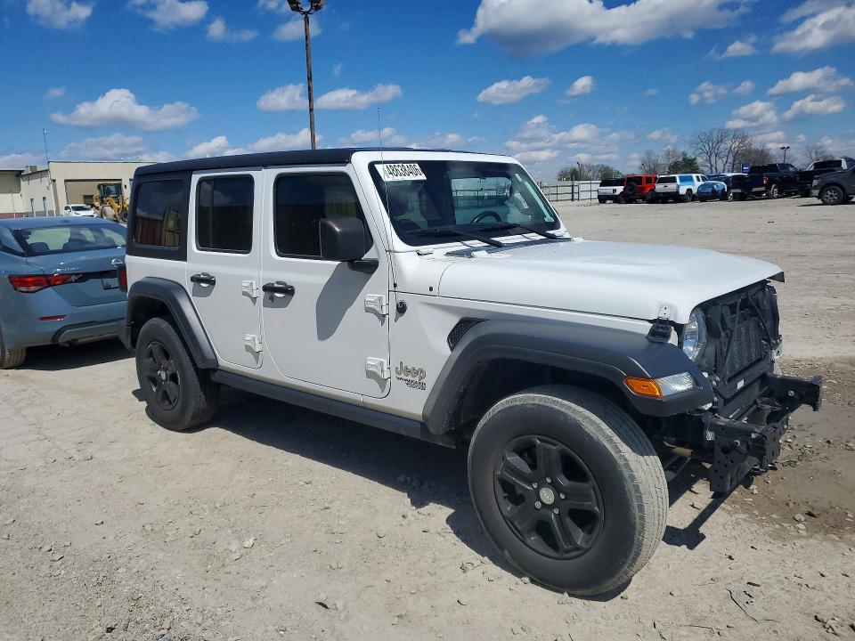 Продажа на аукционе авто 2019 Jeep Wrangler Unlimited, vin: 1C4HJXDN3KW645711, номер лота: 48638406