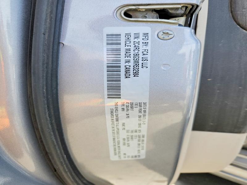2021 Chrysler Pacifica მანქანა იყიდება აუქციონზე, vin: 2C4RC1BG5MR532984, აუქციონის ნომერი: 48839946