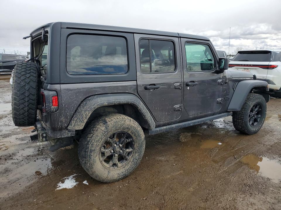 47086806 :رقم المزاد ، 1C4HJXDM7MW823680 vin ، 2021 Jeep Wrangler Unlimited مزاد بيع