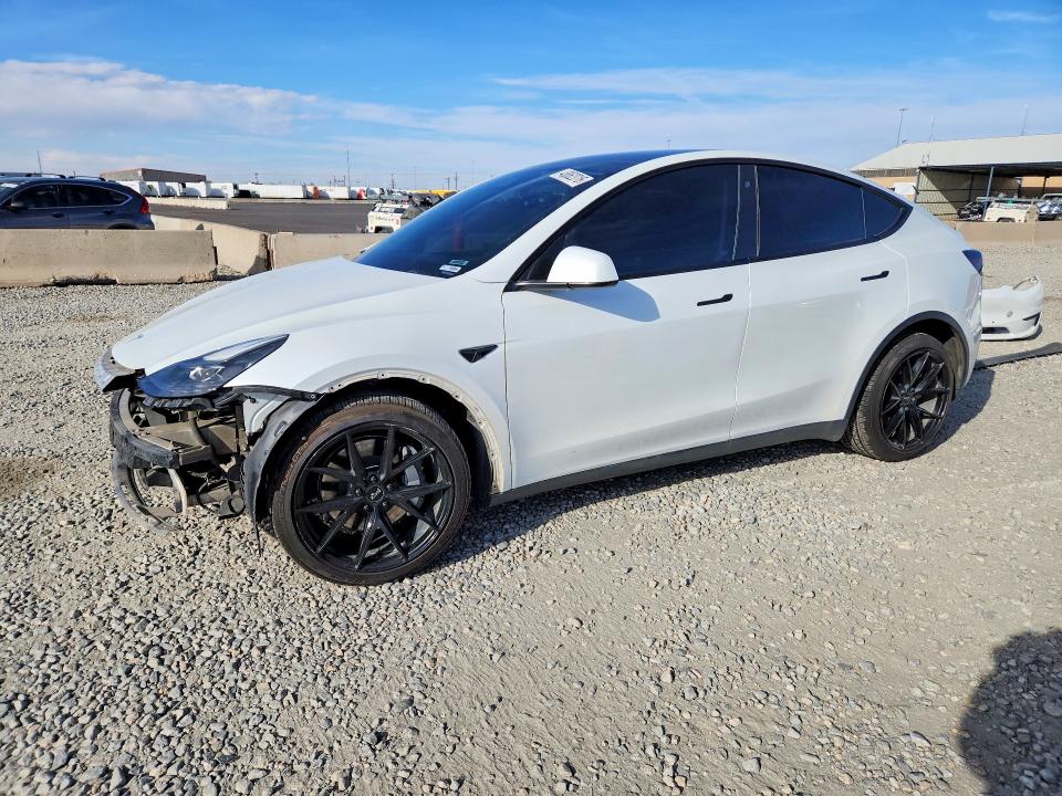 2022 Tesla Model Y მანქანა იყიდება აუქციონზე, vin: 7SAYGAEE5NF517735, აუქციონის ნომერი: 48862016