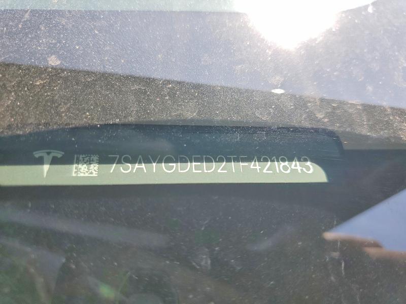 50958026 :رقم المزاد ، 7SAYGDED2TF421843 vin ، 2026 Tesla Model Y مزاد بيع