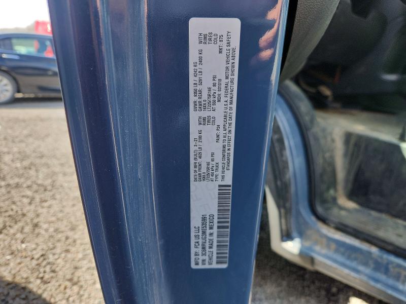 Продажа на аукционе авто 2021 Ram Promaster 3500, vin: 3C6MRVJG3ME535991, номер лота: 49304926