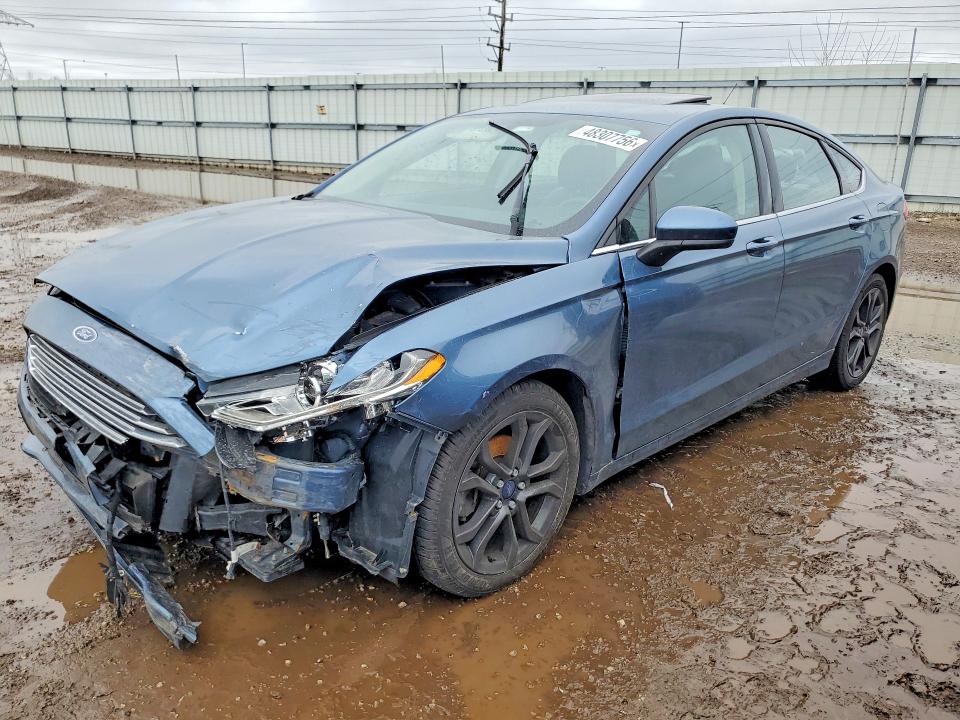 Продаж на аукціоні авто 2018 Ford Fusion, vin: 3FA6P0HDXJR201585, номер лоту: 48307756