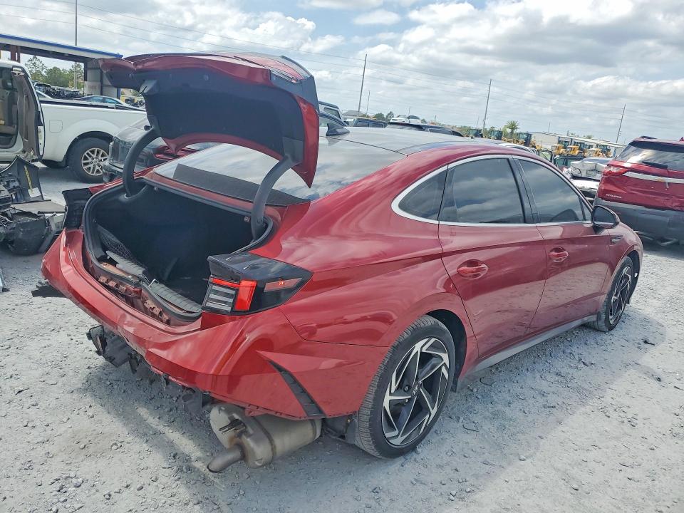 2024 Hyundai Sonata მანქანა იყიდება აუქციონზე, vin: KMHL14JA1RA350152, აუქციონის ნომერი: 50443906