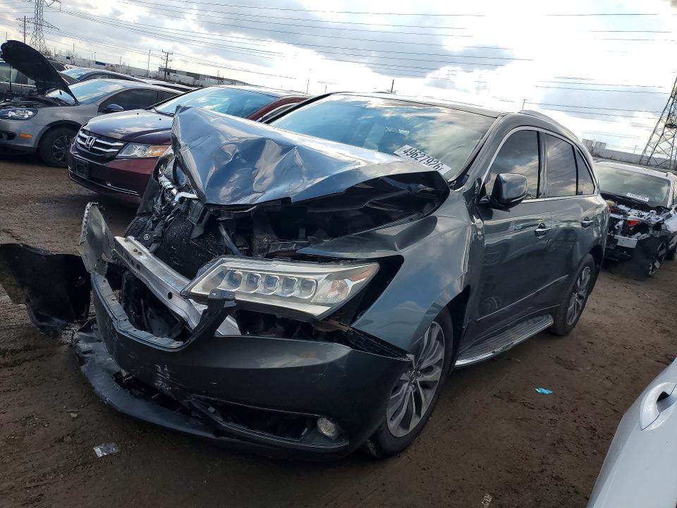 Продажа на аукционе авто 2014 Acura Mdx, vin: 5FRYD4H44EB004405, номер лота: 49627926