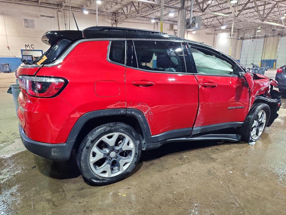 2019 Jeep Compass მანქანა იყიდება აუქციონზე, vin: 3C4NJDCB1KT697529, აუქციონის ნომერი: 51090136