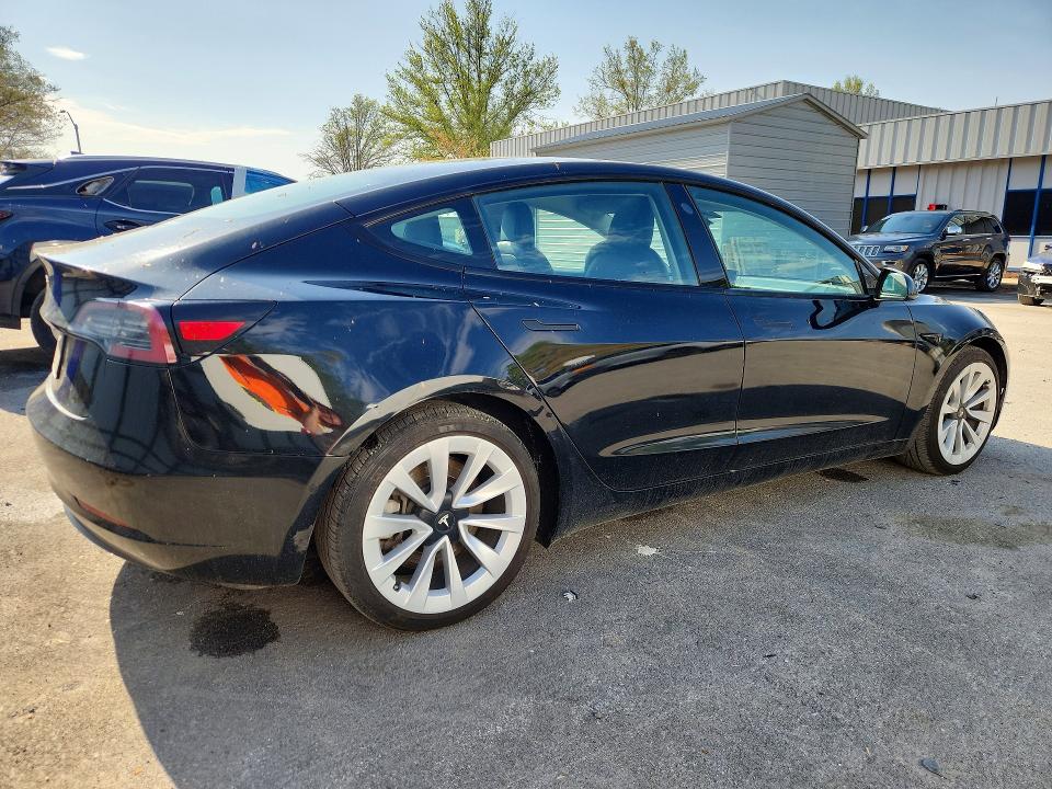 Продажа на аукционе авто 2022 Tesla Model 3, vin: 5YJ3E1EA0NF286592, номер лота: 49882506