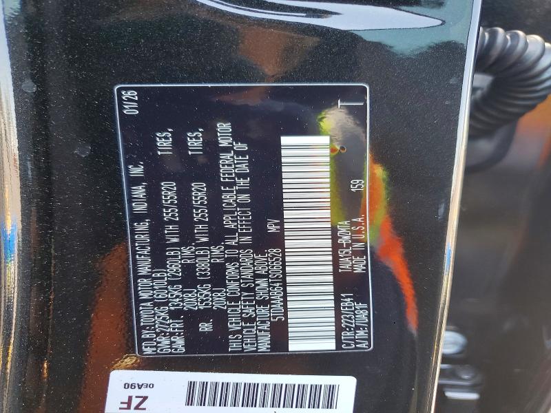 49042916 :رقم المزاد ، 5TDAAAB64TS066528 vin ، 2026 Lexus Tx 350 مزاد بيع