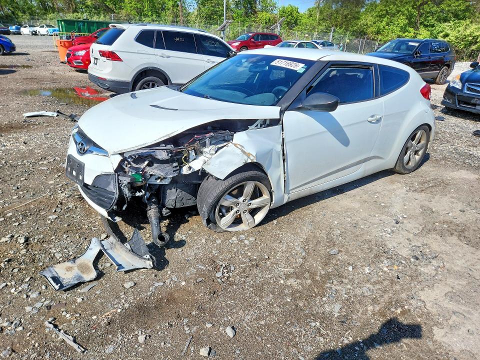 Aukcja sprzedaży 2014 Hyundai Veloster, vin: KMHTC6AD7EU183580, numer aukcji: 51716926