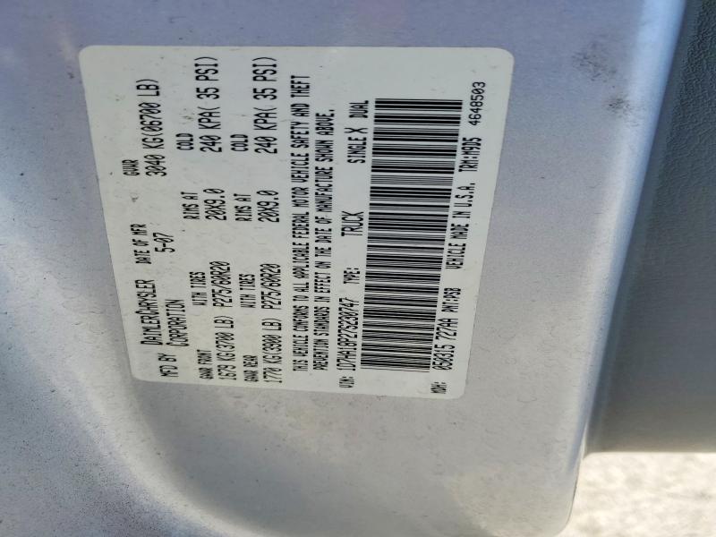 49102676 :رقم المزاد ، 1D7HA18P27S230747 vin ، 2007 Dodge Ram 1500 مزاد بيع