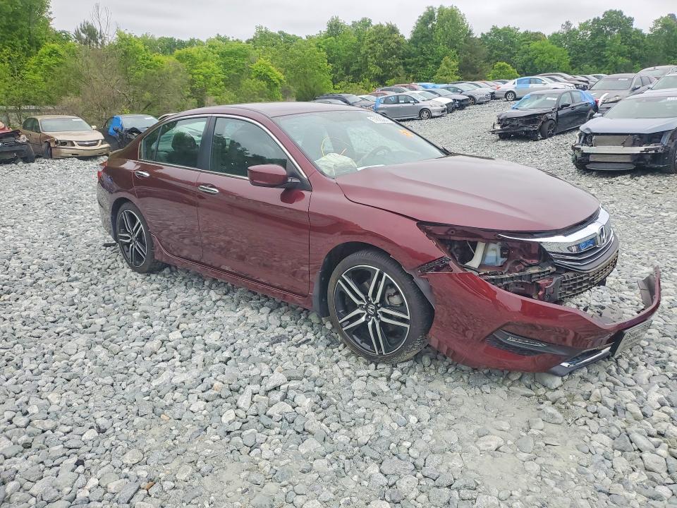 Продаж на аукціоні авто 2017 Honda Accord, vin: 1HGCR2F55HA241741, номер лоту: 51620296