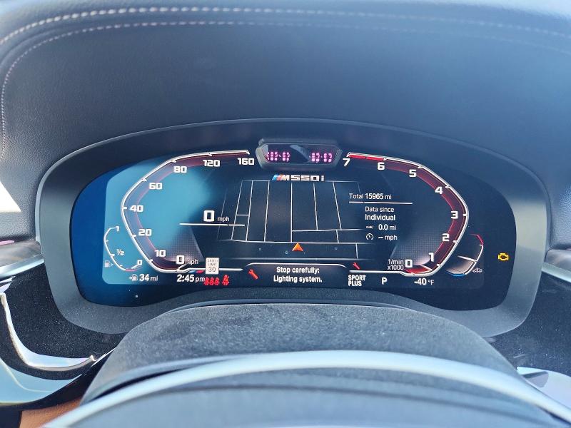 49258356 :رقم المزاد ، WBA13BK03NCJ89878 vin ، 2022 Bmw M550xi مزاد بيع