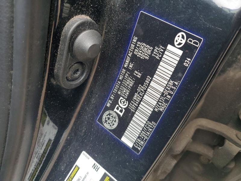 Aukcja sprzedaży 2020 Toyota Corolla, vin: 5YFB4RBEXLP025802, numer aukcji: 46025236