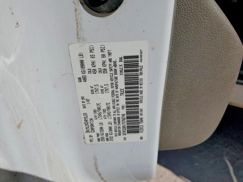 49726866 :رقم المزاد ، 3D7KS28A17G766746 vin ، 2007 Dodge Ram 2500 مزاد بيع