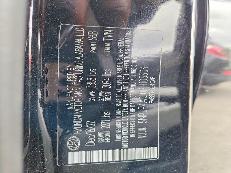 Aukcja sprzedaży 2023 Hyundai Elantra, vin: 5NPLP4AG0PH105503, numer aukcji: 50669636