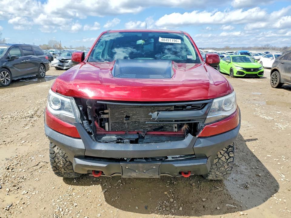 48491196 :رقم المزاد ، 1GCGTEEN2J1177135 vin ، 2018 Chevrolet Colorado مزاد بيع