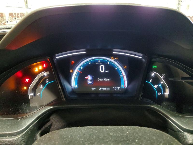 48481436 :رقم المزاد ، 2HGFC2F66LH529916 vin ، 2020 Honda Civic مزاد بيع