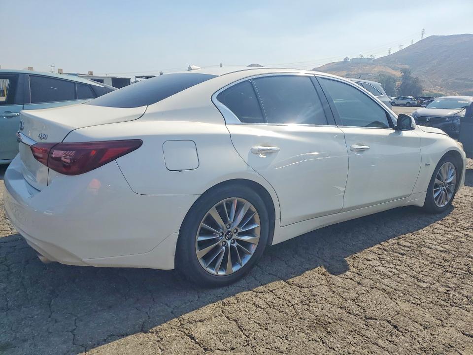 2018 Infiniti Q50 მანქანა იყიდება აუქციონზე, vin: JN1EV7AP6JM356879, აუქციონის ნომერი: 48673846