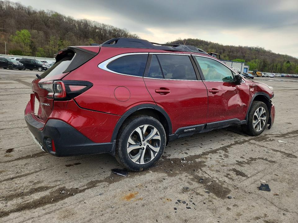 2020 Subaru Outback მანქანა იყიდება აუქციონზე, vin: 4S4BTANC2L3235779, აუქციონის ნომერი: 49475726