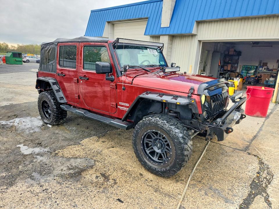 51381486 :رقم المزاد ، 1J4BA3H10AL166162 vin ، 2010 Jeep Wrangler Unlimited مزاد بيع