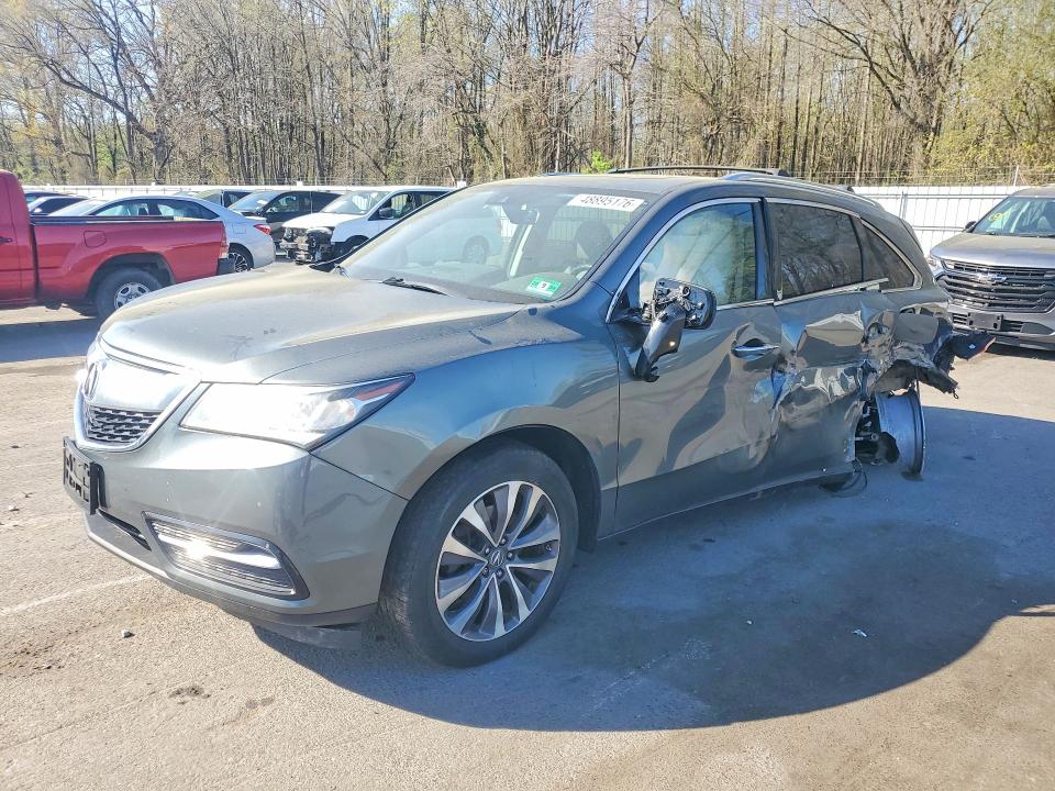 Продажа на аукционе авто 2016 Acura Mdx, vin: 5FRYD4H40GB041292, номер лота: 48895176
