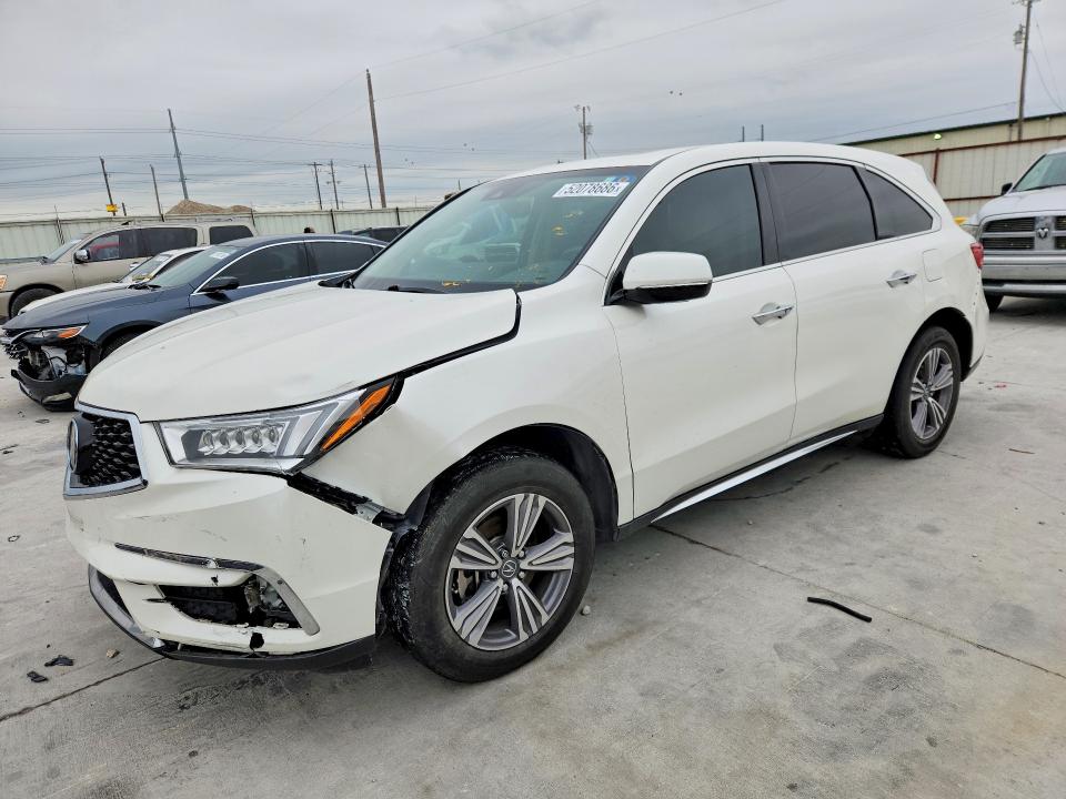 Продаж на аукціоні авто 2019 Acura Mdx, vin: 5J8YD3H33KL009740, номер лоту: 52078686