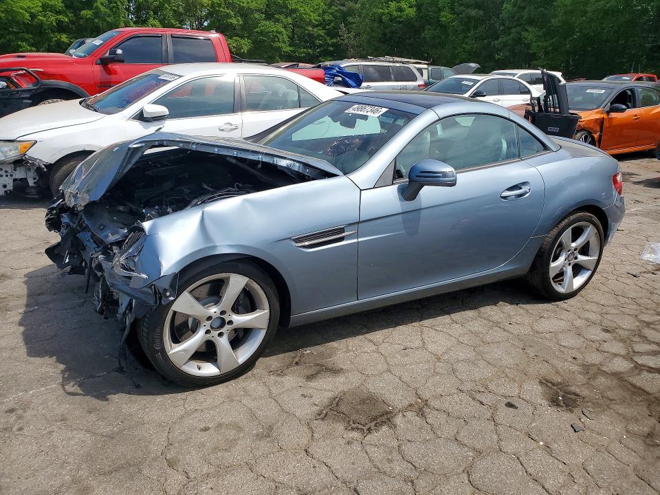 2012 Mercedes-benz Slk მანქანა იყიდება აუქციონზე, vin: WDDPK5HA5CF012624, აუქციონის ნომერი: 49867346
