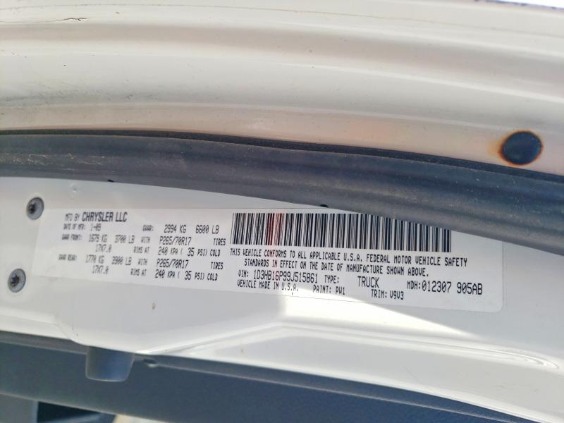 Aukcja sprzedaży 2009 Dodge Ram 1500, vin: 1D3HB16P99J515861, numer aukcji: 49386826