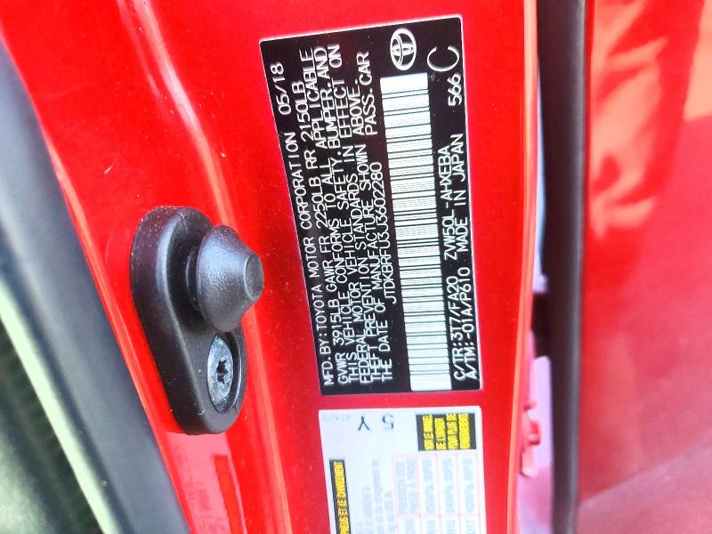 Продажа на аукционе авто 2018 Toyota Prius, vin: JTDKBRFU3J3602280, номер лота: 49515456