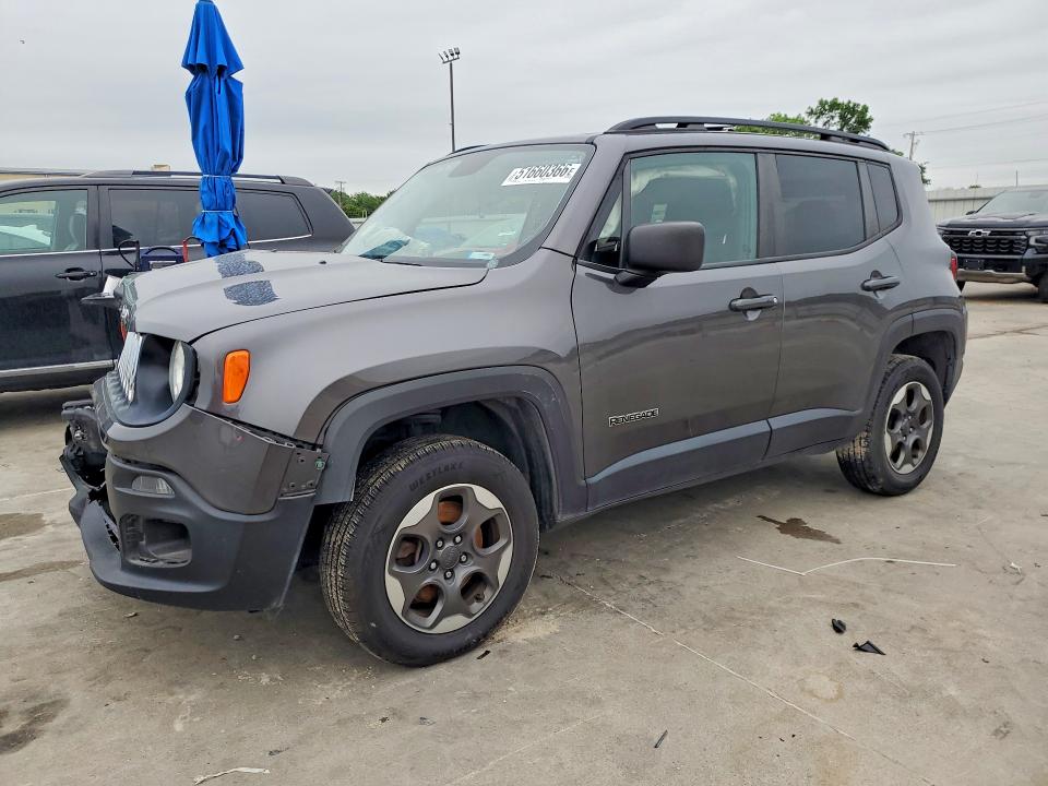 51660366 :رقم المزاد ، ZACCJBAB4HPE53078 vin ، 2017 Jeep Renegade مزاد بيع