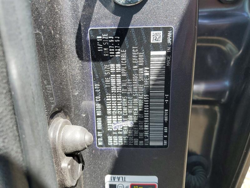 Aukcja sprzedaży 2019 Honda Cr-v, vin: JHLRW2H80KX004655, numer aukcji: 51295506
