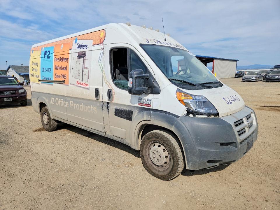 2014 Ram Promaster 2500 მანქანა იყიდება აუქციონზე, vin: 3C6TRVDG1EE104655, აუქციონის ნომერი: 49808056
