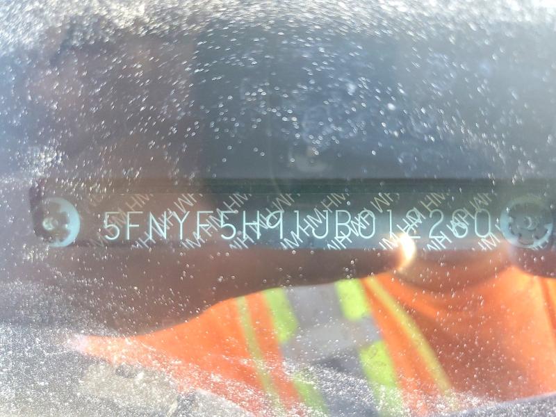 Продажа на аукционе авто 2018 Honda Pilot, vin: 5FNYF5H91JB012260, номер лота: 51117886