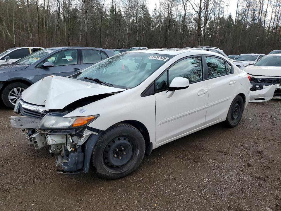 Auction sale of the 2012 Honda Civic, vin: 2HGFB2F98CH046618, lot number: 49701526