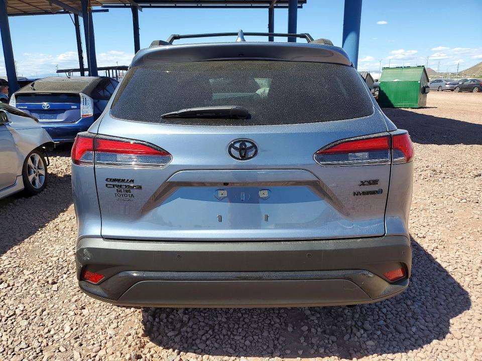 49837026 :رقم المزاد ، 7MUFBABG9RV048276 vin ، 2024 Toyota Corolla Cross Hybrid مزاد بيع