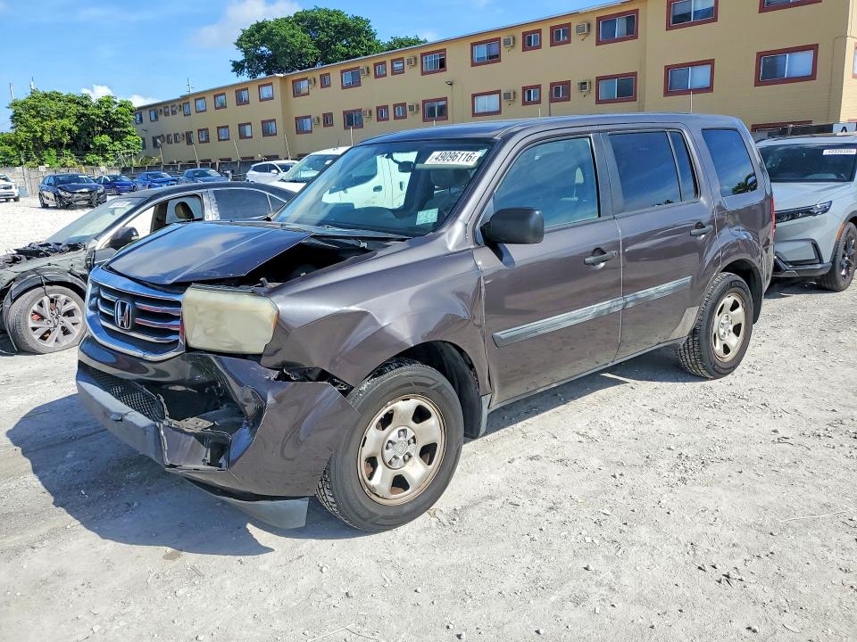 Aukcja sprzedaży 2013 Honda Pilot, vin: 5FNYF3H28DB015880, numer aukcji: 49096116