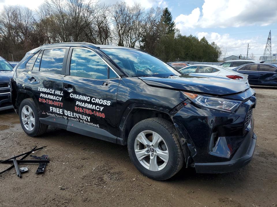 2021 Toyota Rav 4 მანქანა იყიდება აუქციონზე, vin: 2T3RWRFV2MW125225, აუქციონის ნომერი: 49244036