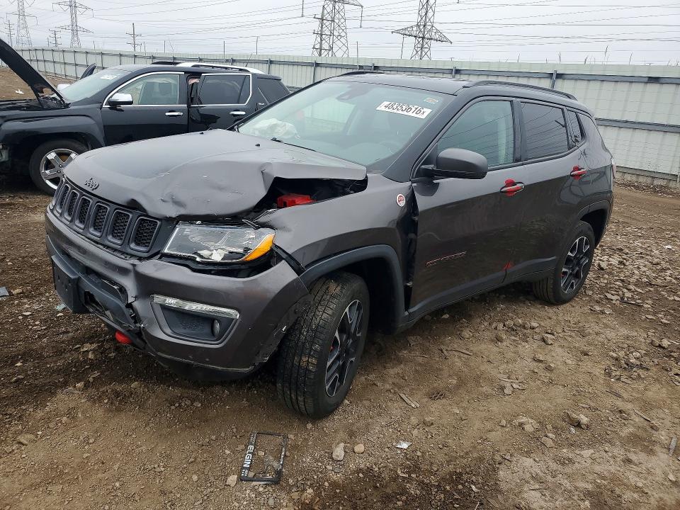 2021 Jeep Compass მანქანა იყიდება აუქციონზე, vin: 3C4NJDDB4MT589214, აუქციონის ნომერი: 48353616