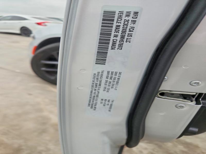 50798356 :رقم المزاد ، 2C3CDXBG9MH576972 vin ، 2021 Dodge Charger مزاد بيع