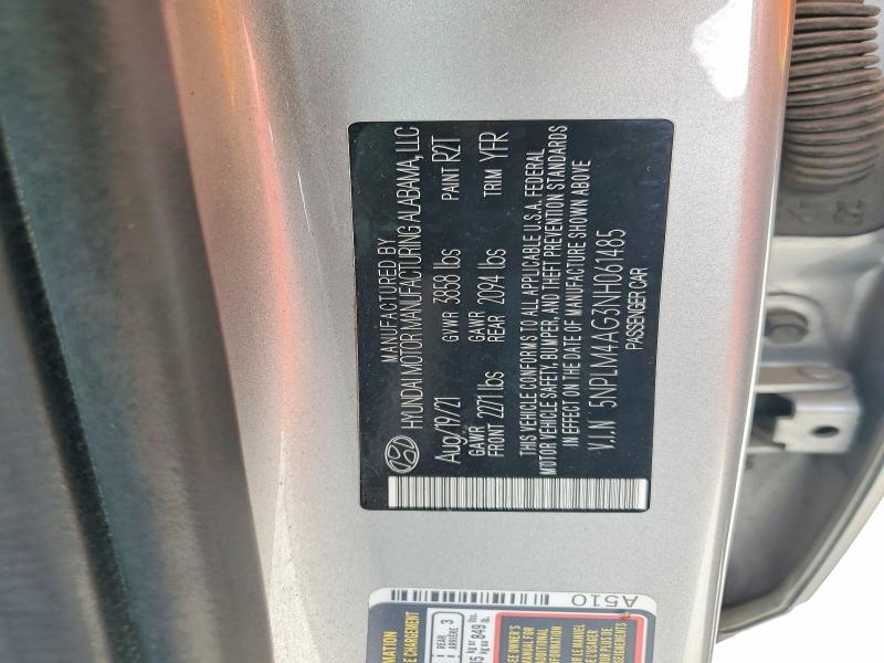 Продаж на аукціоні авто 2022 Hyundai Elantra, vin: 5NPLM4AG3NH061485, номер лоту: 50793006