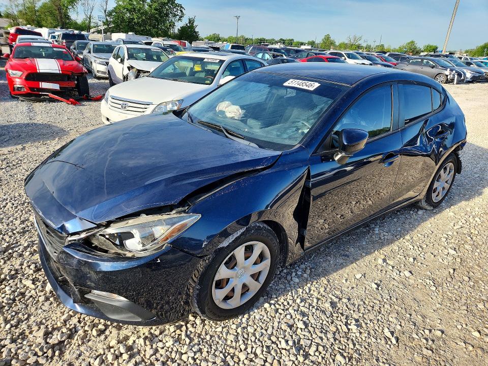 Aukcja sprzedaży 2014 Mazda 3, vin: JM1BM1U75E1215255, numer aukcji: 51148546