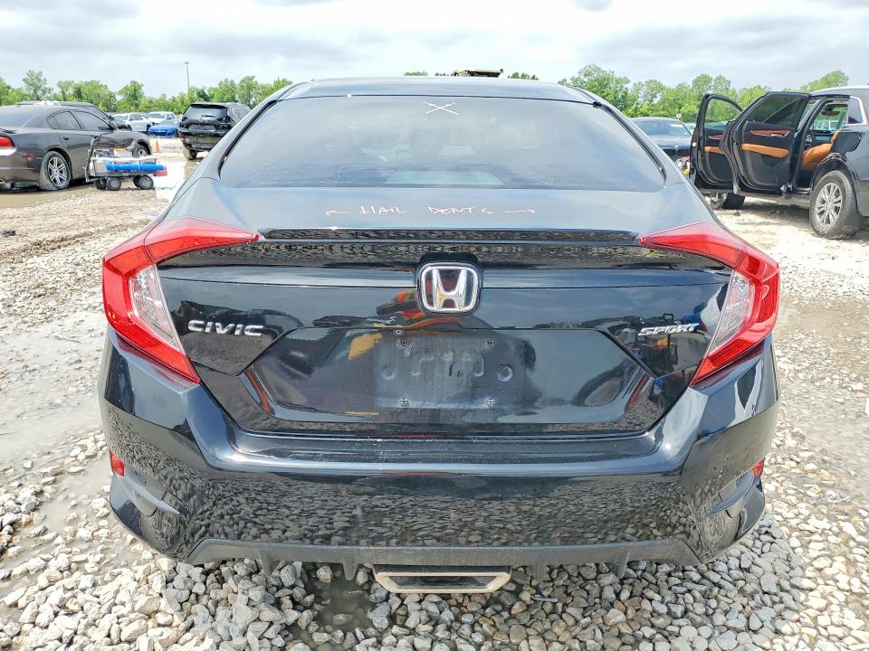 50952036 :رقم المزاد ، 19XFC2F82LE025410 vin ، 2020 Honda Civic مزاد بيع