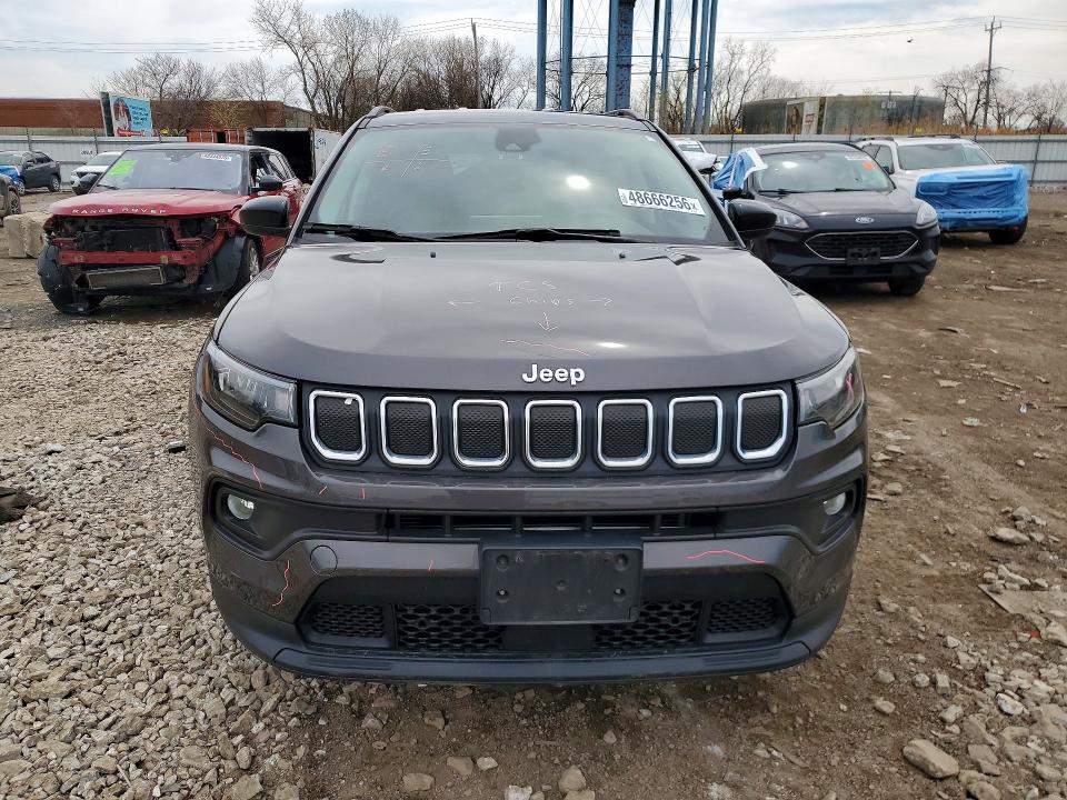 Продажа на аукционе авто 2022 Jeep Compass, vin: 3C4NJDBB3NT216282, номер лота: 48666256