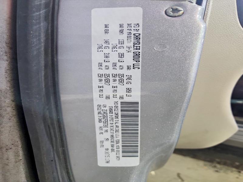 2015 Dodge Grand Caravan მანქანა იყიდება აუქციონზე, vin: 2C4RDGBG2FR587203, აუქციონის ნომერი: 48592016