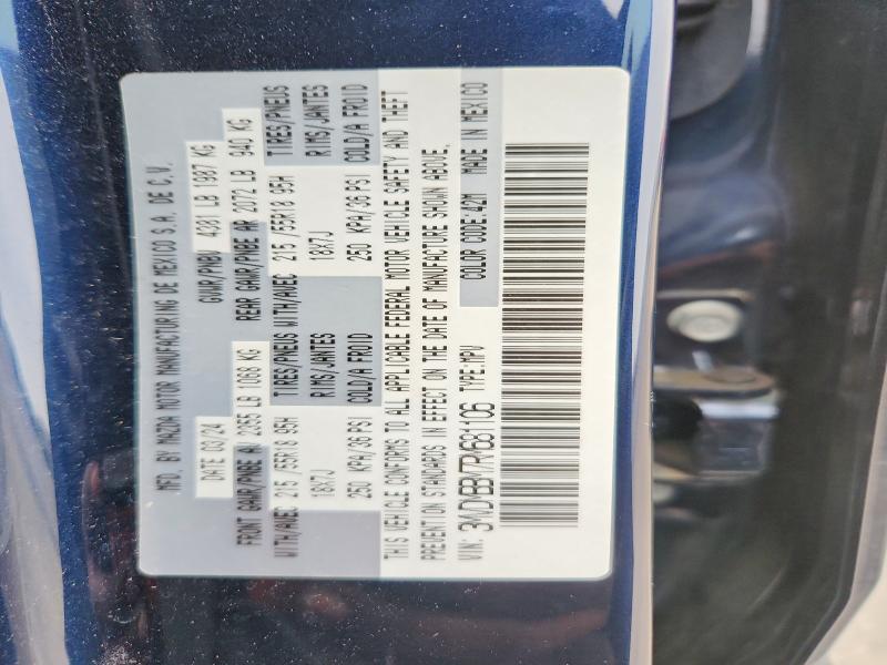 Продаж на аукціоні авто 2024 Mazda Cx-30, vin: 3MVDMBBM7RM681106, номер лоту: 51552036