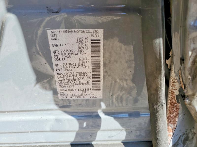 Aukcja sprzedaży 2025 Nissan Murano, vin: 5N1AZ3DTXSC132857, numer aukcji: 49162416